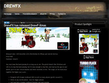 Tablet Screenshot of drewfx.com